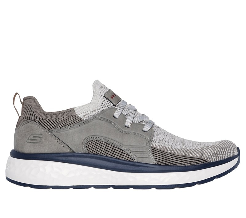 SKECHERS SPORT SKECHERS Mens Lancer Dalton Sneakers Natural - Image 5