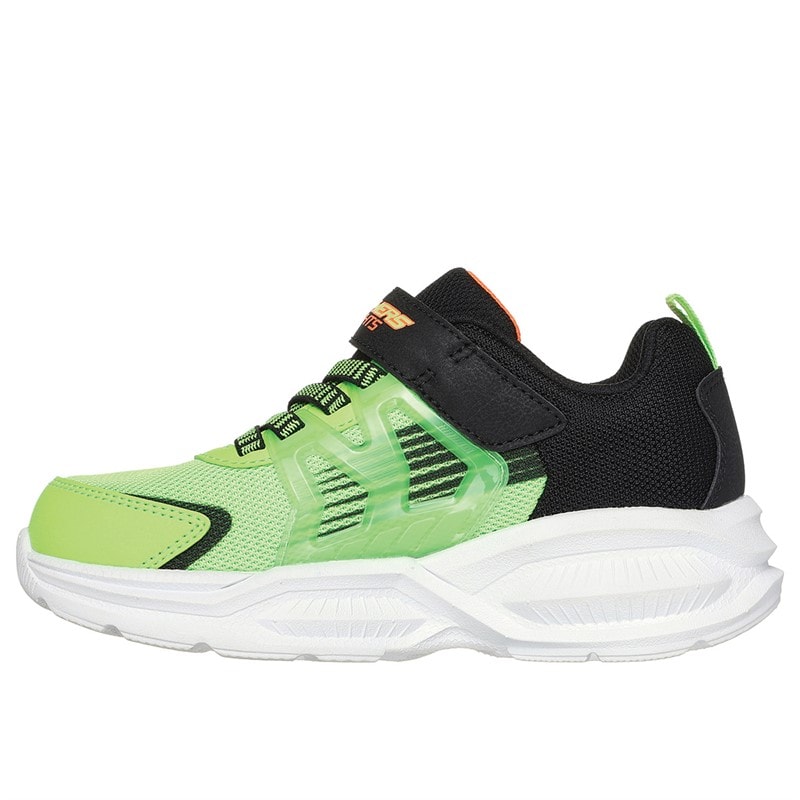 SKECHERS SPORT SKECHERS Boys S Lights: Prismatrons Trainers Lime - Image 5