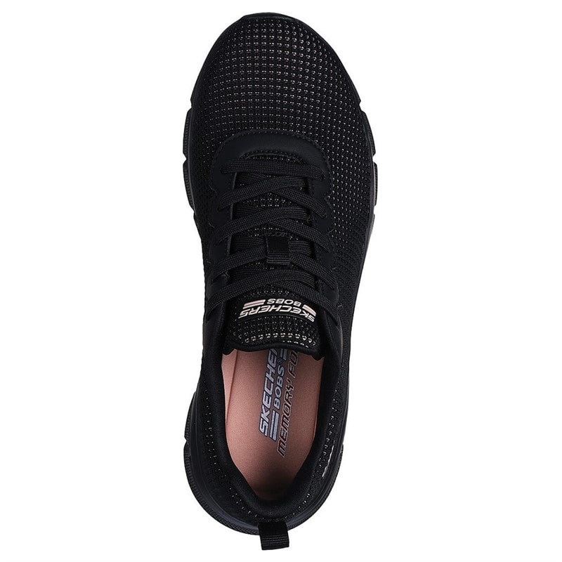 SKECHERS SPORT SKECHERS Womens Bobs B Flex Visionary Essence Sneakers Black - Image 3