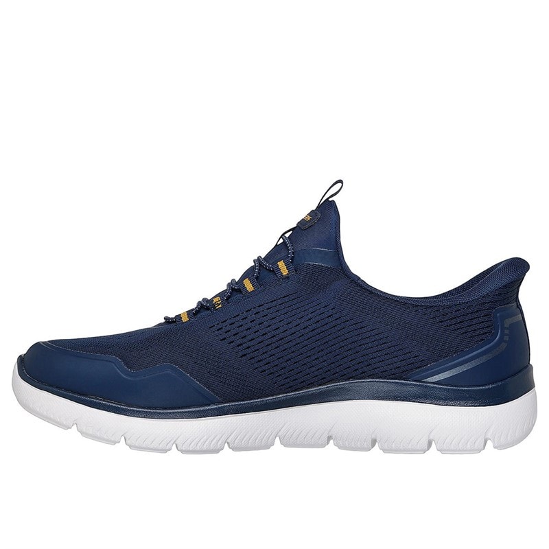 SKECHERS SPORT SKECHERS Mens Skechers Summits Slip In Sneakers Navy - Image 5