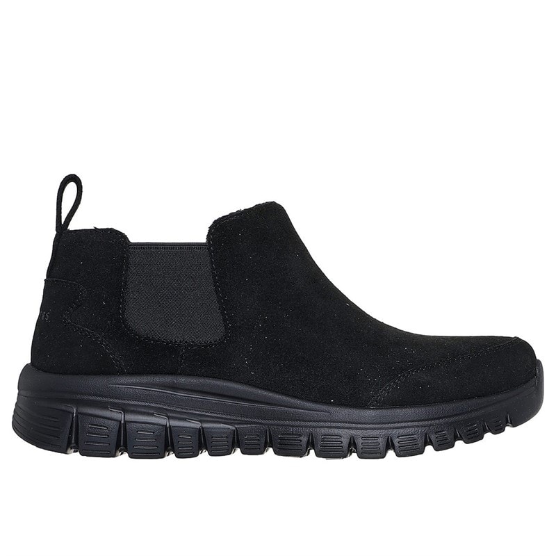 SKECHERS Womens Graceful Boots Black