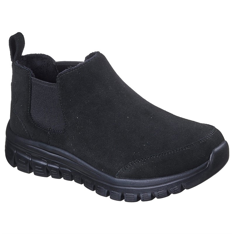 SKECHERS SPORT SKECHERS Womens Graceful Boots Black - Image 3