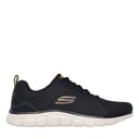 SKECHERS Mens Track Leshur Sneakers Black