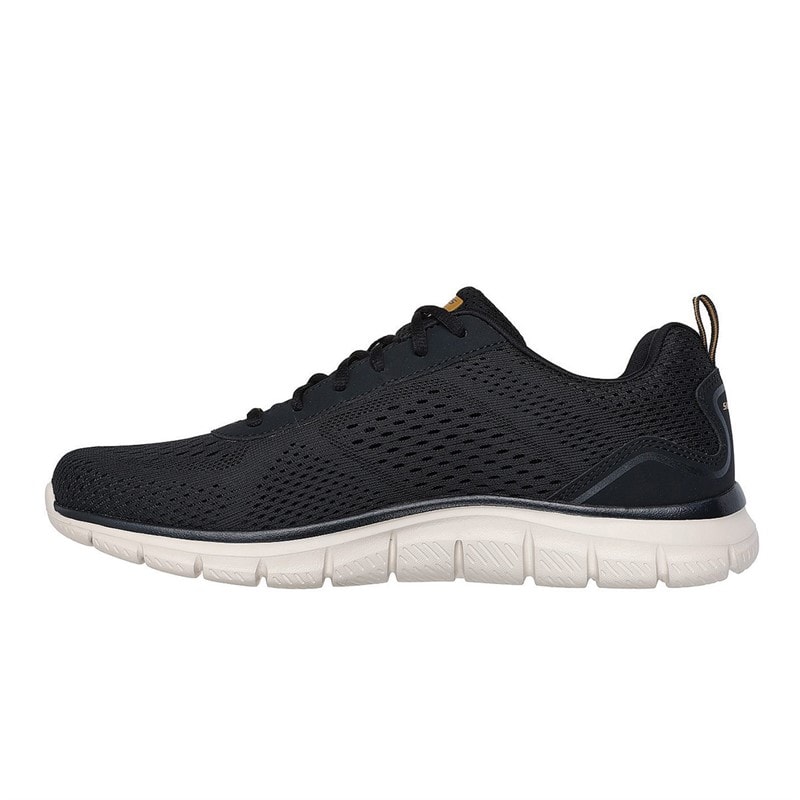 SKECHERS SPORT SKECHERS Mens Track Leshur Sneakers Black - Image 4
