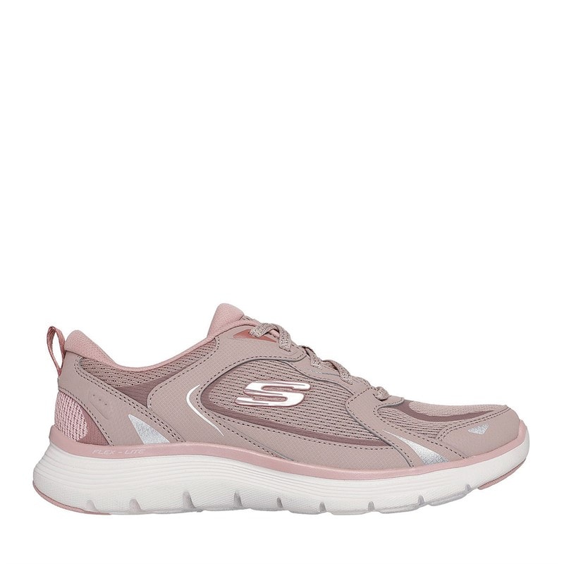 SKECHERS SPORT SKECHERS Womens Flex Appeal 5.0 Retro Rush Sneakers Pink - Image 1