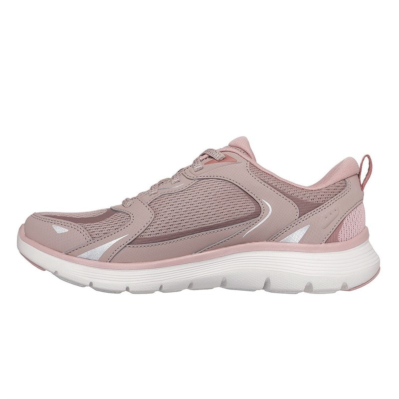 SKECHERS SPORT SKECHERS Womens Flex Appeal 5.0 Retro Rush Sneakers Pink - Image 4