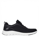 SKECHERS Womens Pure Flex Midnight Star Sneakers Black