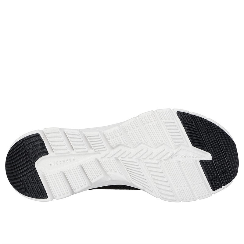 SKECHERS SPORT SKECHERS Womens Pure Flex Midnight Star Sneakers Black - Image 2