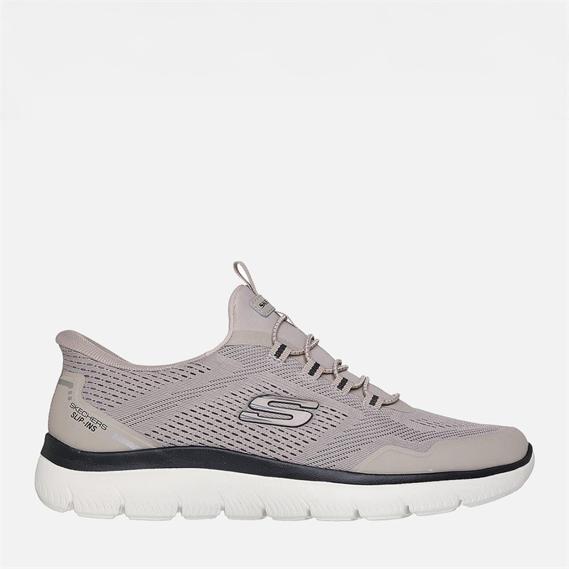 SKECHERS Mens Summits Slip In Sneakers Natural