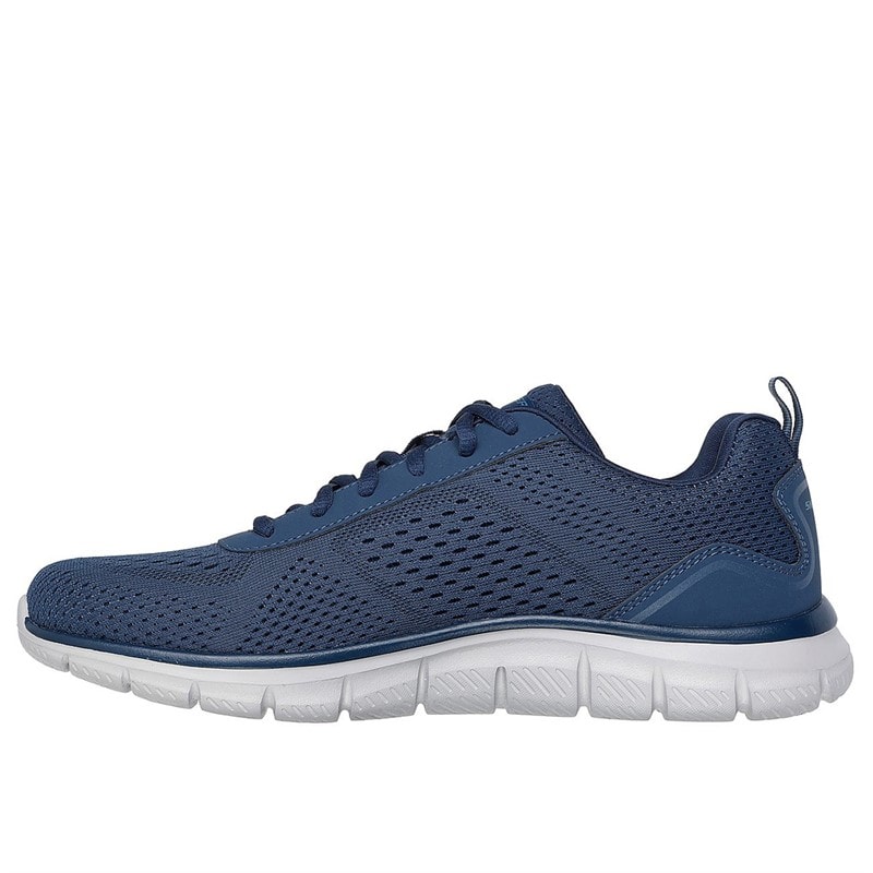 SKECHERS SPORT SKECHERS Mens Track Leshur Sneakers Blue - Image 5