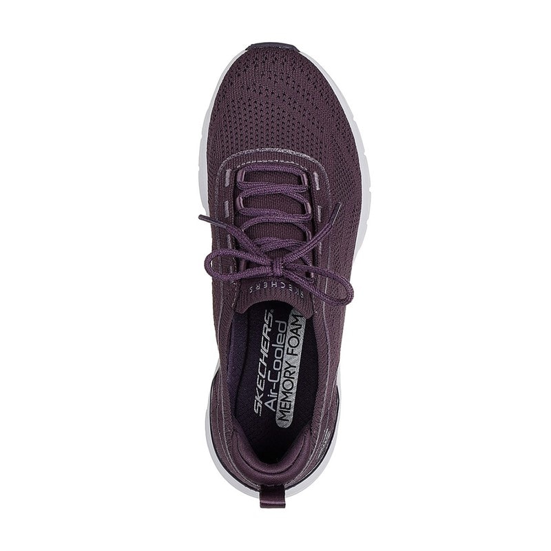 SKECHERS SPORT SKECHERS Womens Pure Flex Midnight Star Sneakers Purple - Image 4