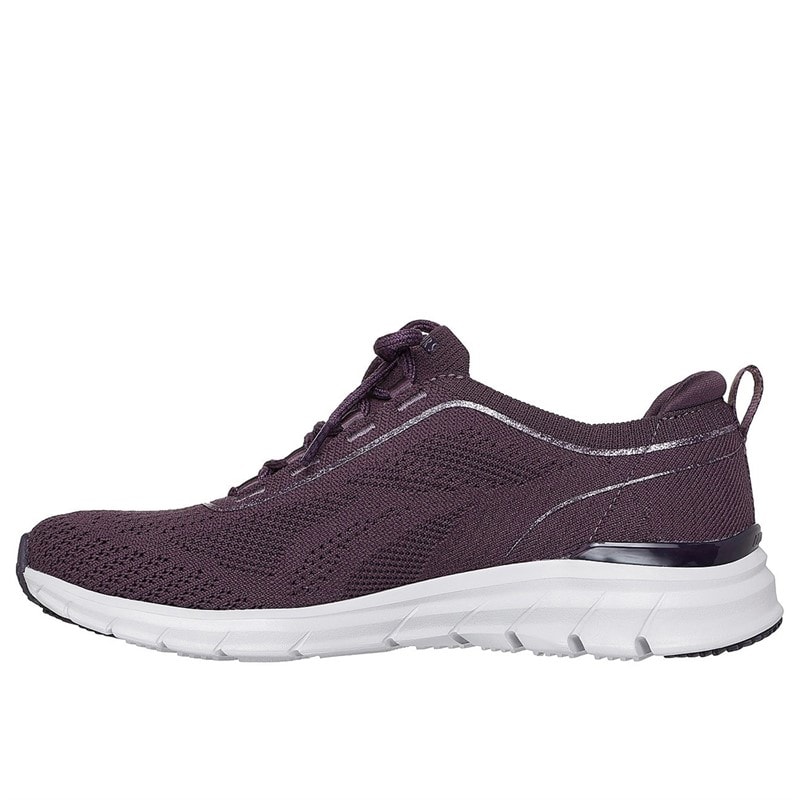 SKECHERS SPORT SKECHERS Womens Pure Flex Midnight Star Sneakers Purple - Image 5