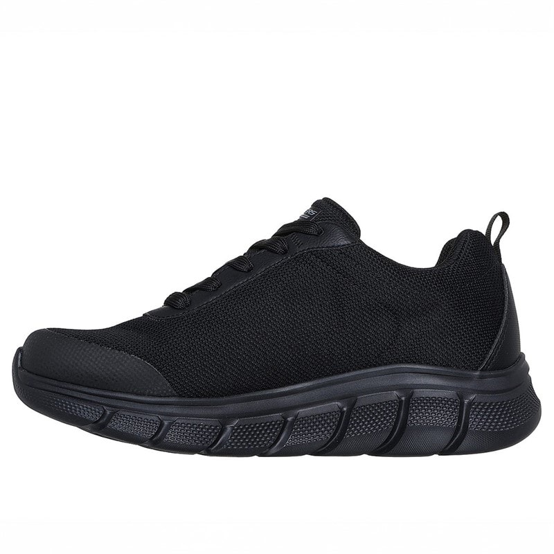 SKECHERS SPORT SKECHERS Mens Bobs B Flex Waterproof Sneakers Black - Image 5