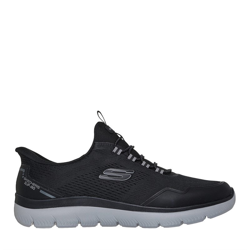SKECHERS SPORT SKECHERS Mens Summits Slip In Sneakers Black - Image 1