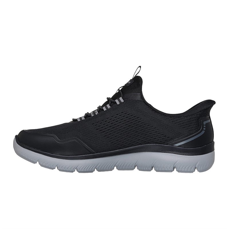 SKECHERS SPORT SKECHERS Mens Summits Slip In Sneakers Black - Image 4