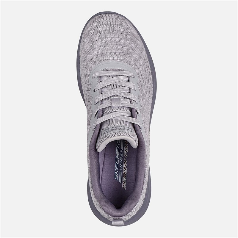 SKECHERS SPORT SKECHERS Womens Bobs Flex Mellow Dawn Sneakers Purple - Image 4