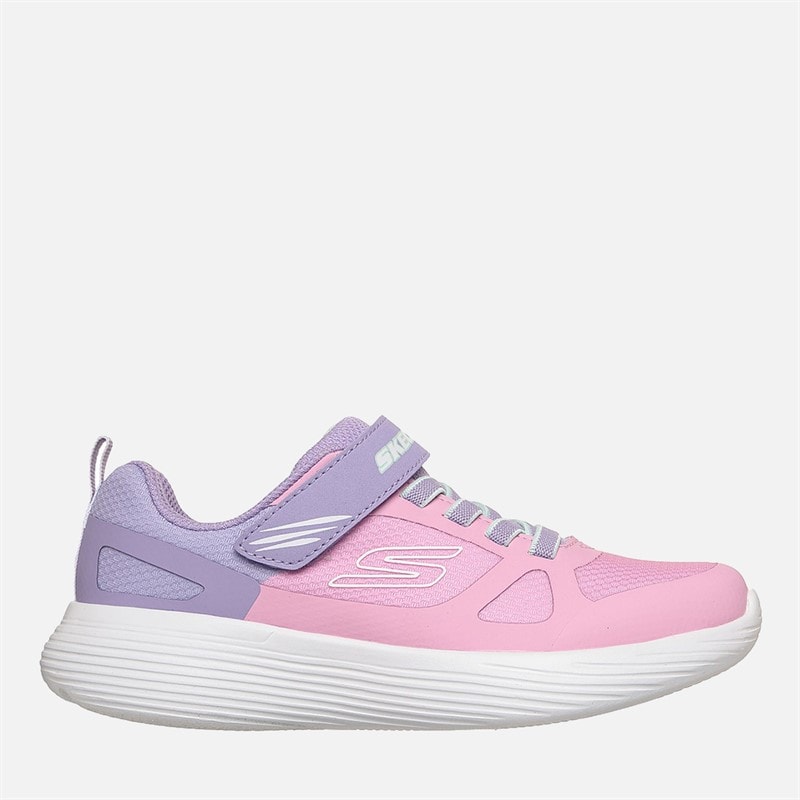SKECHERS Girls Go Run 400 V2 Trace Track Sneakers Pink