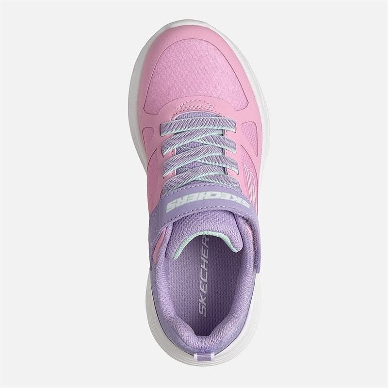 SKECHERS SPORT SKECHERS Girls Go Run 400 V2 Trace Track Sneakers Pink - Image 3
