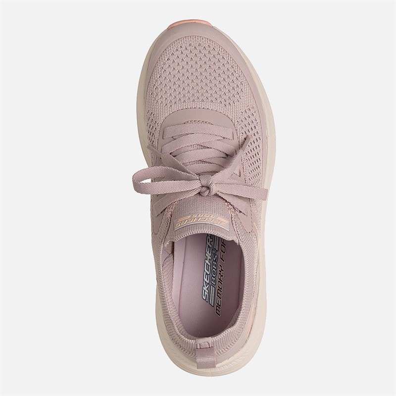 SKECHERS SPORT SKECHERS Womens Bobs Skillz Sneakers Purple - Image 3