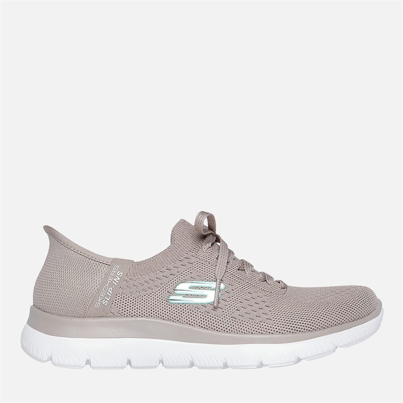 SKECHERS Womens Summits Slip in New Daily Sneakers Natural