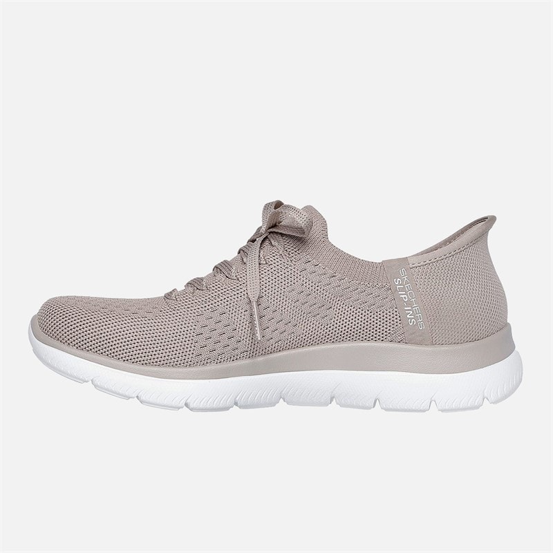 SKECHERS SPORT SKECHERS Womens Summits Slip in New Daily Sneakers Natural - Image 5
