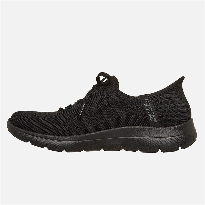 SKECHERS SPORT SKECHERS Womens Summits Slip in New Daily Sneakers Black - Image 5