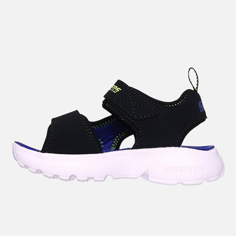 SKECHERS SPORT SKECHERS Boys Razor Splash Sandals Black - Image 5