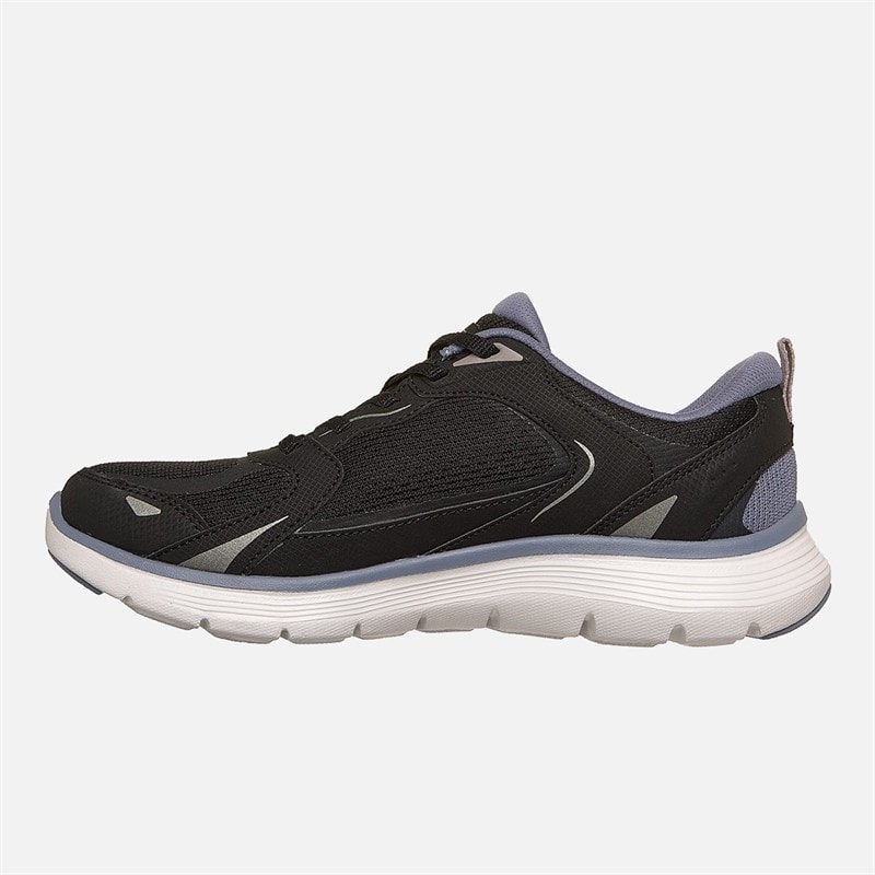 SKECHERS SPORT SKECHERS Womens Flex Appeal 5.0 Retro Rush Sneakers Black - Image 5