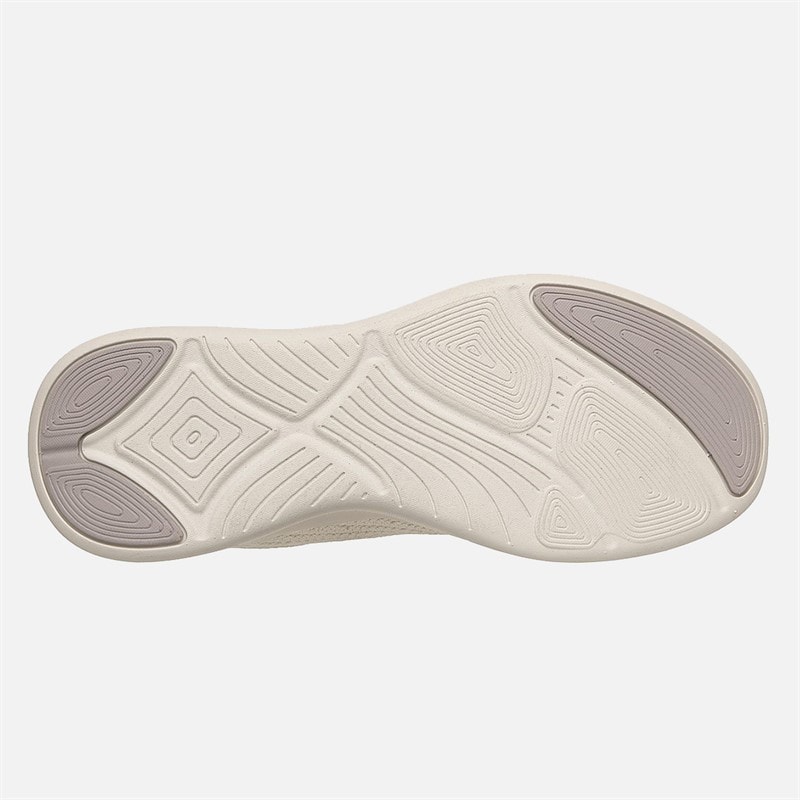 SKECHERS SPORT SKECHERS Womens Bobs Flex Mellow Dawn Sneakers White - Image 2