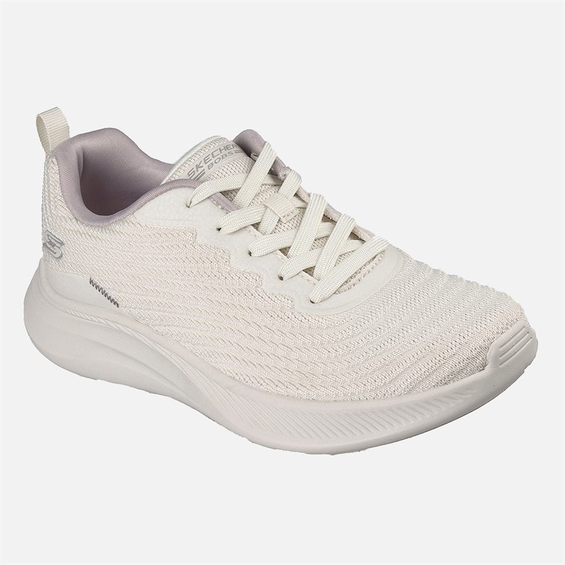 SKECHERS SPORT SKECHERS Womens Bobs Flex Mellow Dawn Sneakers White - Image 3