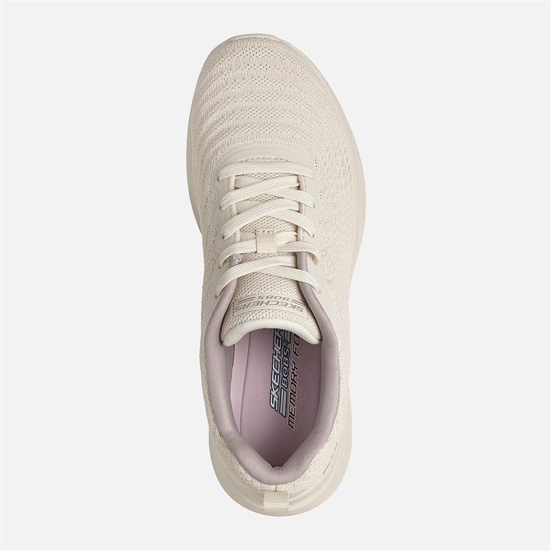 SKECHERS SPORT SKECHERS Womens Bobs Flex Mellow Dawn Sneakers White - Image 4