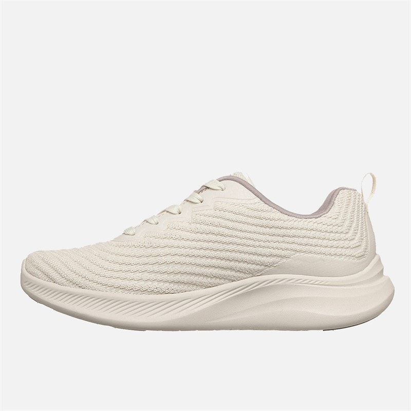 SKECHERS SPORT SKECHERS Womens Bobs Flex Mellow Dawn Sneakers White - Image 5