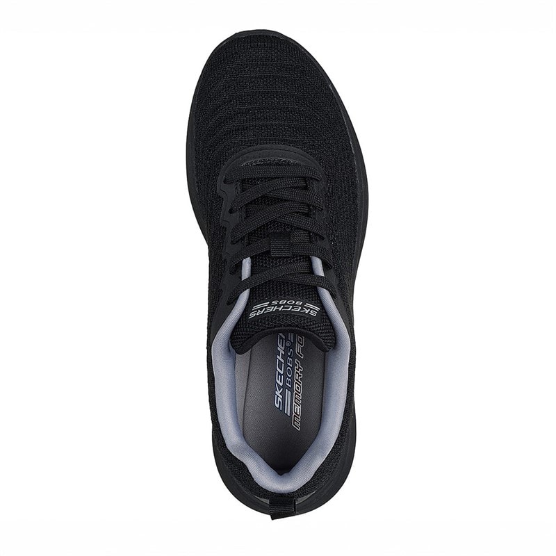 SKECHERS SPORT SKECHERS Womens Bobs Flex Mellow Dawn Sneakers Black - Image 4