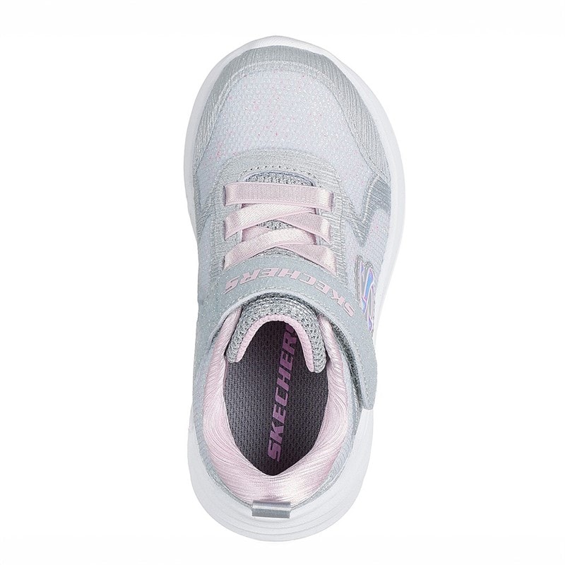 SKECHERS SPORT SKECHERS Infant Girls Wave 92 Sneakers Grey Gray - Image 4