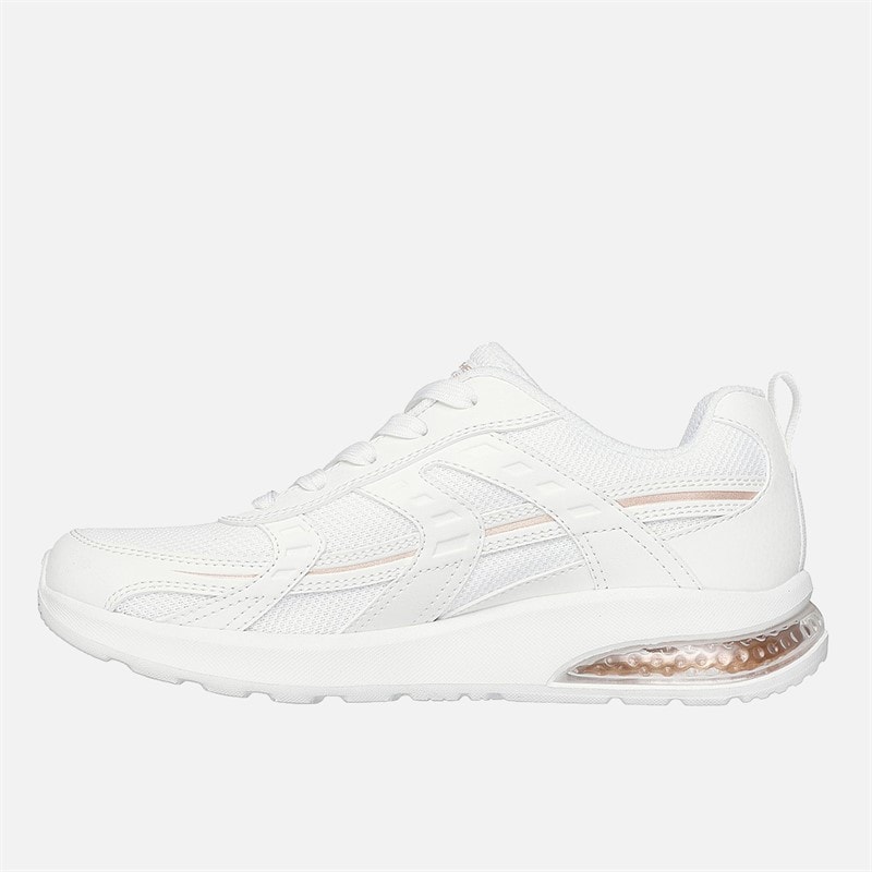 SKECHERS Womens Bobs Vision Air Sneakers White - Image 5