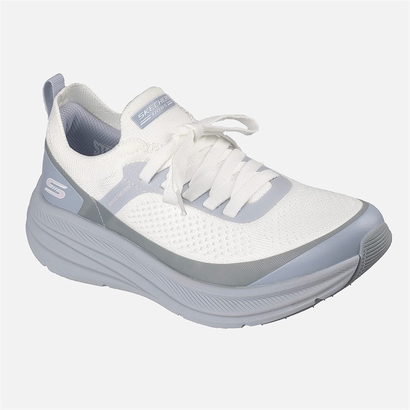SKECHERS Womens Bobs Skillz Sneakers White - Image 3