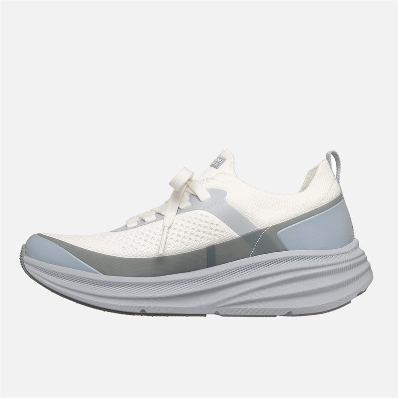 SKECHERS Womens Bobs Skillz Sneakers White - Image 5