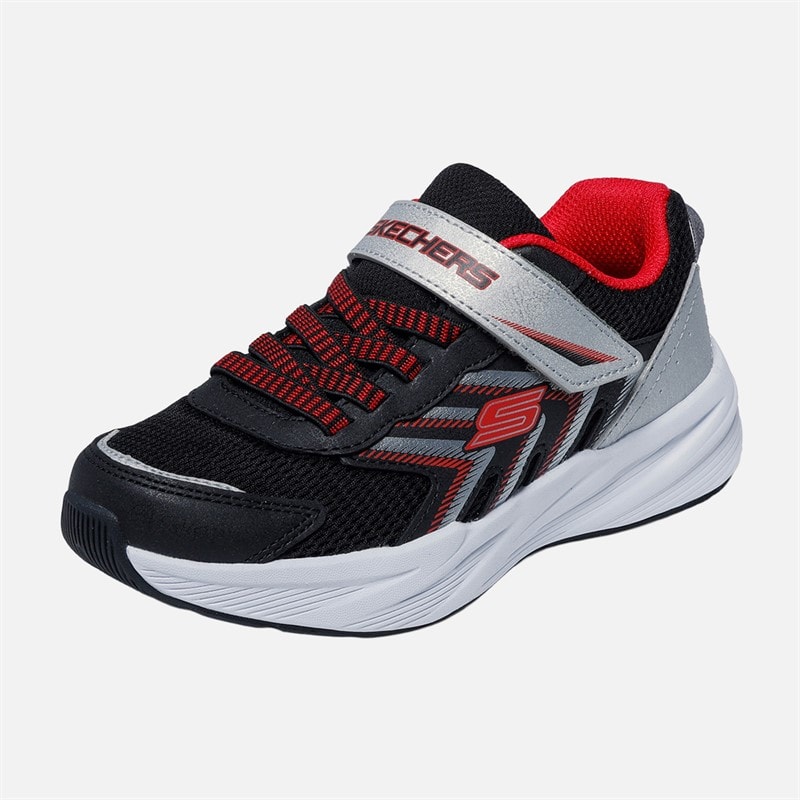 SKECHERS SPORT SKECHERS Boys Microspec Tread Sneakers Black - Image 3