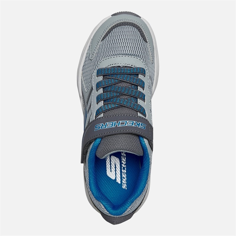 SKECHERS SPORT SKECHERS Boys Microspec Tread Sneakers Grey Gray - Image 4