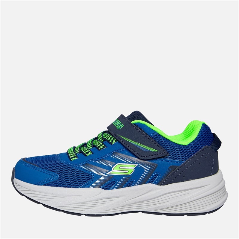 SKECHERS SPORT SKECHERS Boys Microspec Tread Sneakers Blue - Image 1