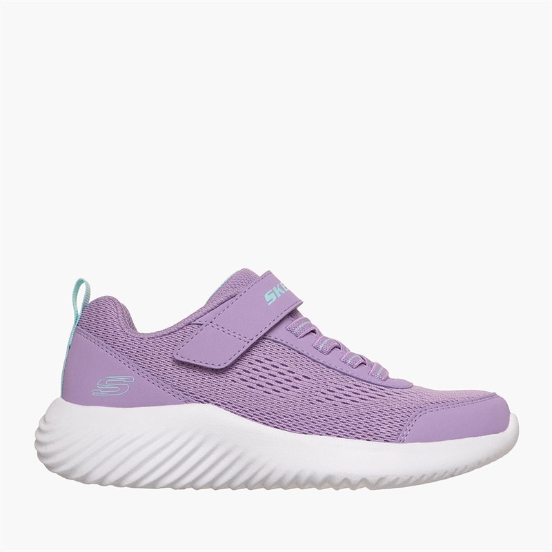 SKECHERS Girls Bounder Free And Easy Sneakers Purple