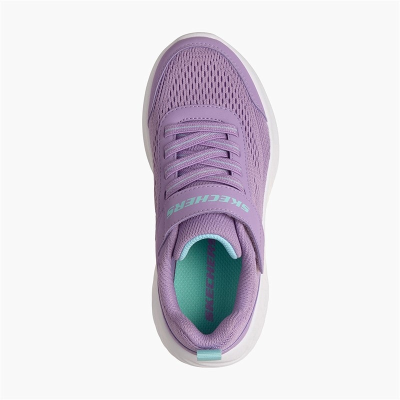 SKECHERS Girls Bounder Free And Easy Sneakers Purple - Image 4