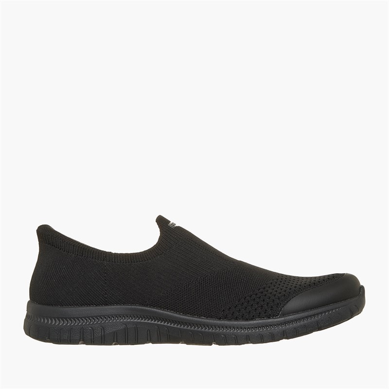 SKECHERS Womens Virtue Serendipity Sneakers Black