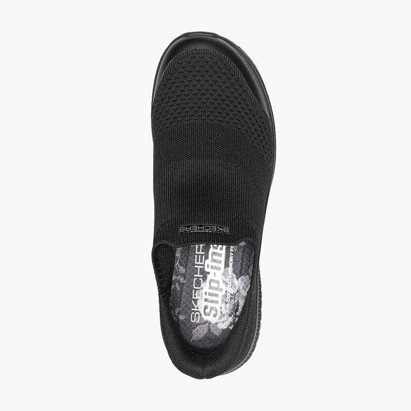 SKECHERS Womens Virtue Serendipity Sneakers Black - Image 4