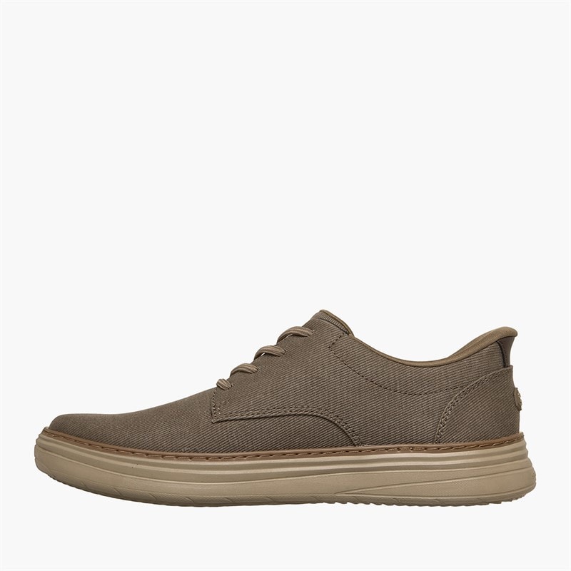SKECHERS Mens Hyland Sneakers Brown - Image 5