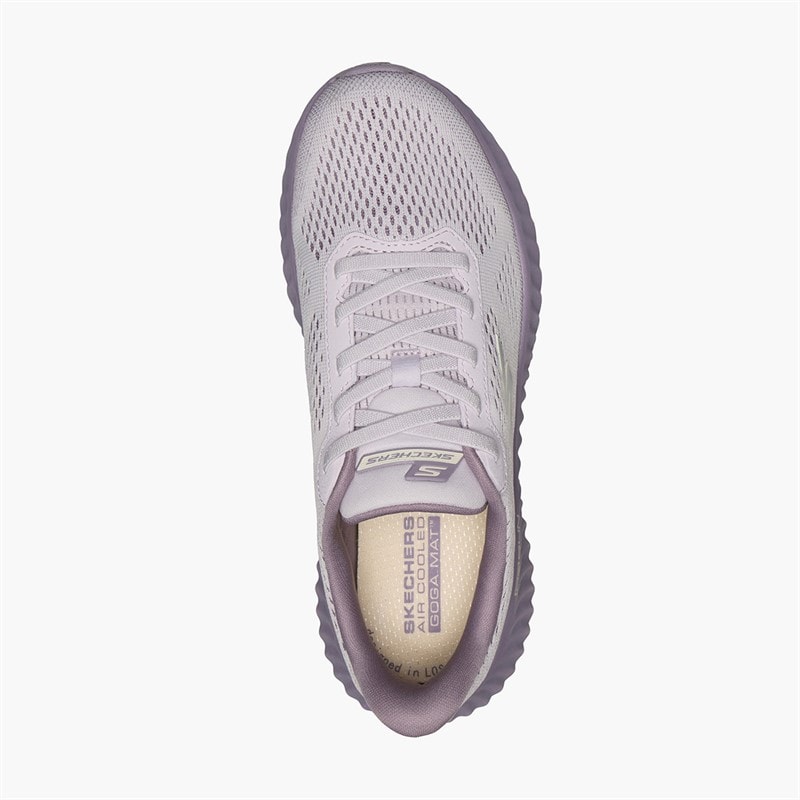 SKECHERS Womens Go Run Now Sneakers Purple - Image 4