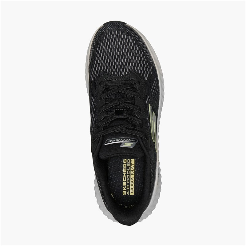 SKECHERS Womens Go Run Now Sneakers Black - Image 4