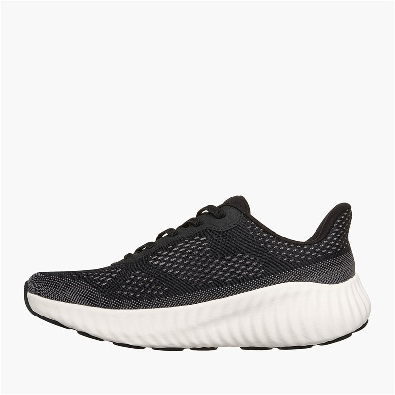 SKECHERS Womens Go Run Now Sneakers Black - Image 5