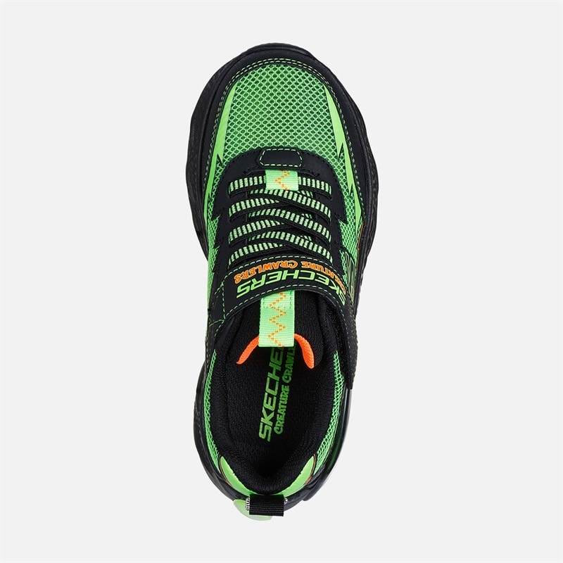 SKECHERS SPORT SKECHERS Boys Creature Crawlers Sneakers Black - Image 3