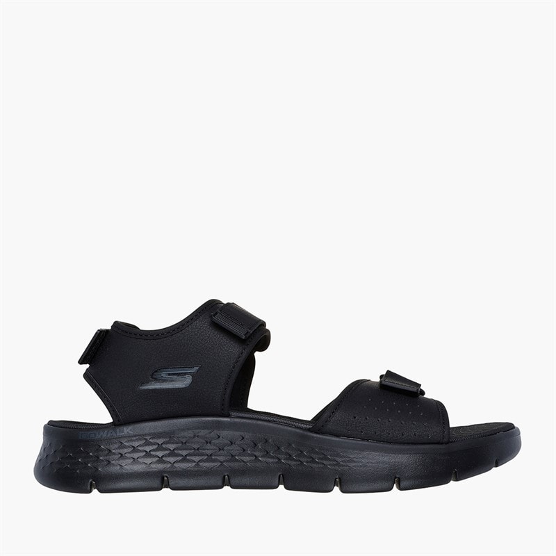 SKECHERS Mens Go Walk Flex Sandals Black - Image 1
